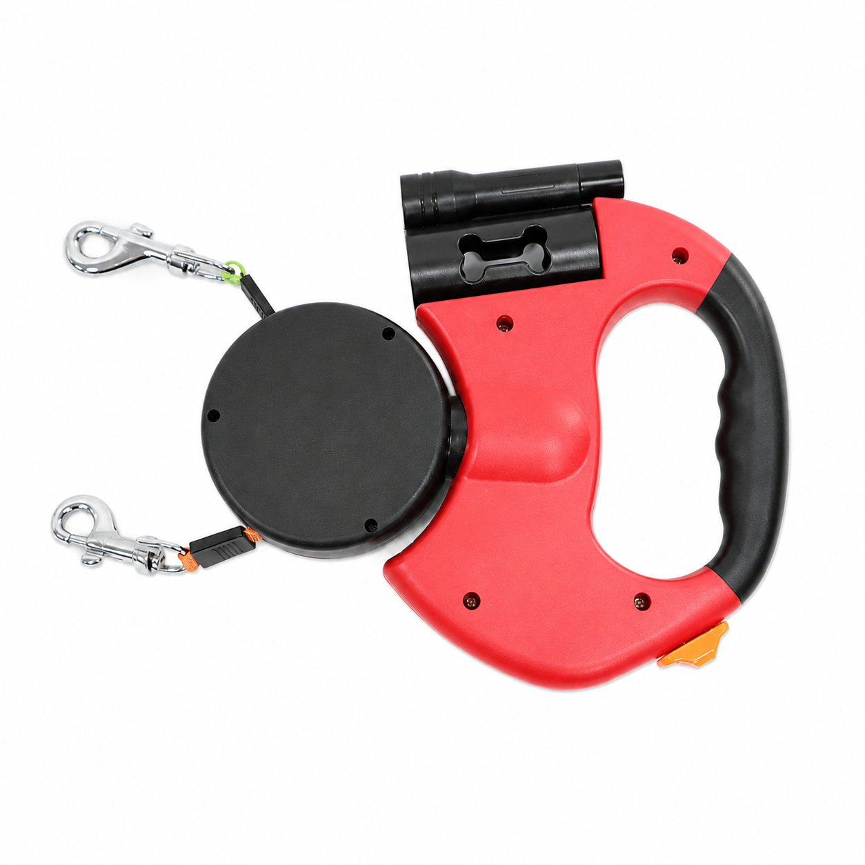 Leashi Duo™ – 2-in-1 Tangle-Free Retractable Dog Leash